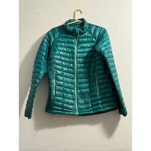 Women's Teal Puffer Jacket
